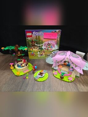 LEGO Friends Pink & Green Festival Camper Play Tent